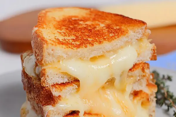 Air Fryer Mayo Grilled Cheese