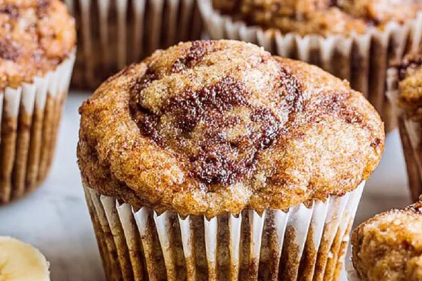 Banana Nutella Muffins