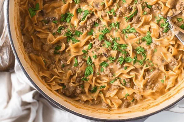Homemade Beef Pasta