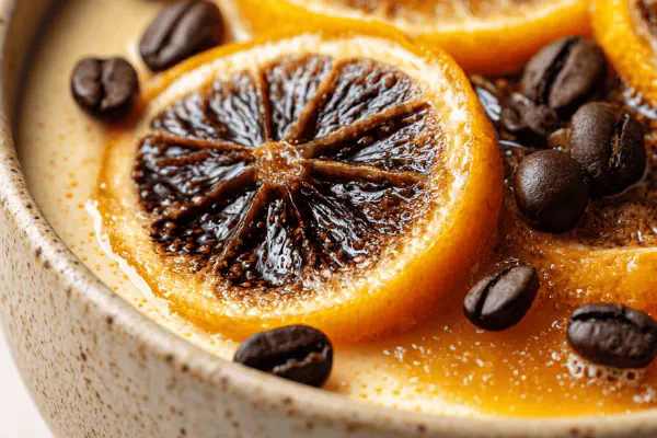 Vanilla Panna Cotta Rhubarb Compote