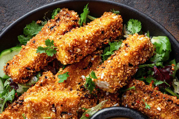 Zucchini Feta Bruschettas