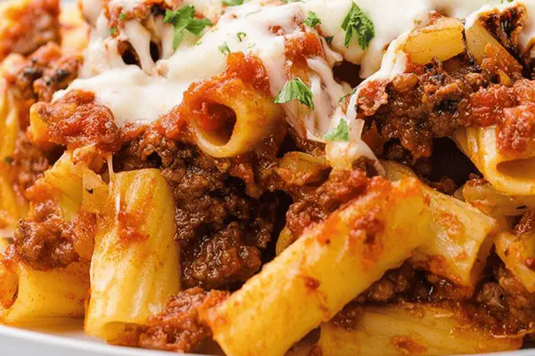 Chicken Alfredo Pasta Bake