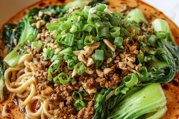 Asian Noodles with Peanut Sauce