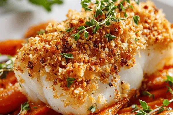 Fish in Spiced Crust