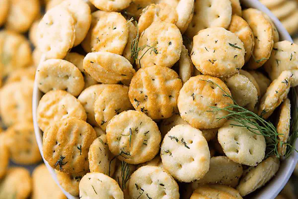 Goat Cheese Beet Crackers