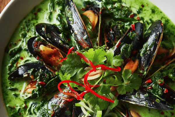 Cauliflower Cream Mussels