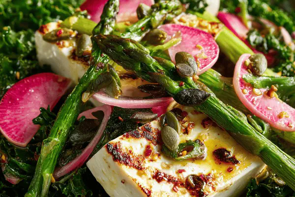 Yellow Bean Rocket Salad