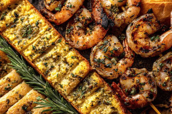 Spicy Garlic Shrimp Twist