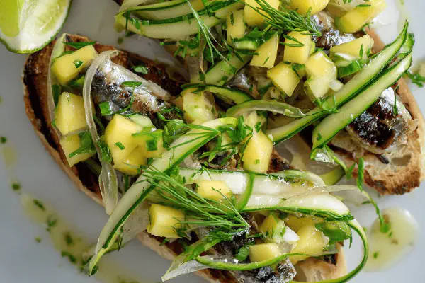 Seared Halibut with Mushrooms and Greens