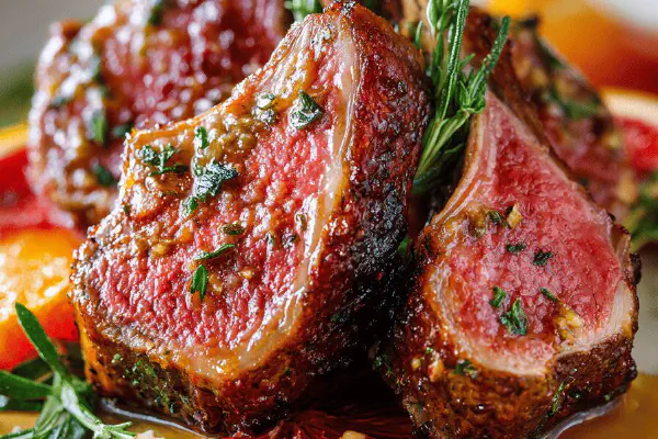 Honey Glazed Lamb Chops