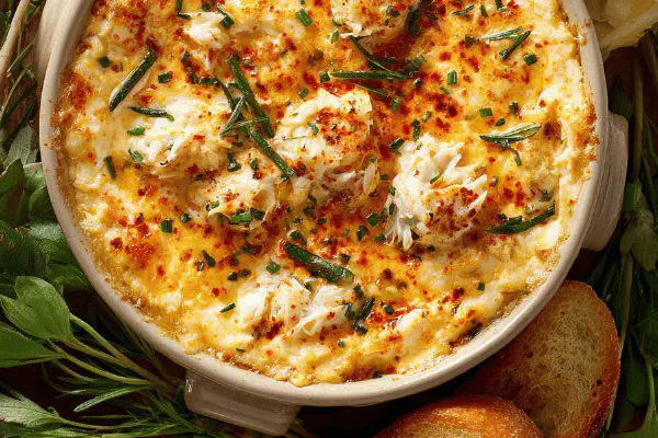 Hot Crab Dip Twist
