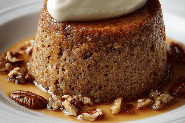 Maple Glazed Upside-Down Apple Cake