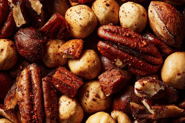 Honey Sumac Candied Nuts