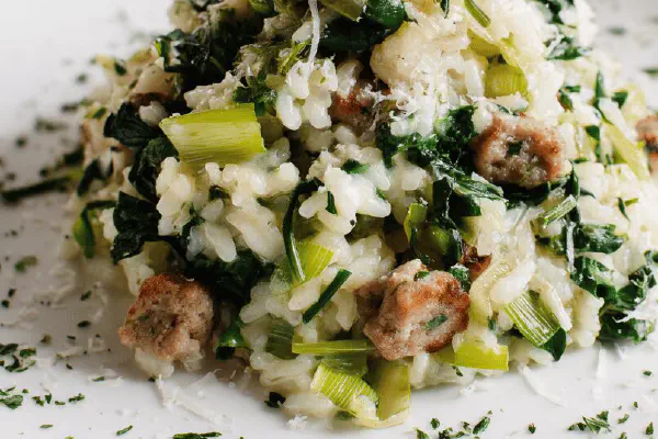 Lemon Saffron Risotto