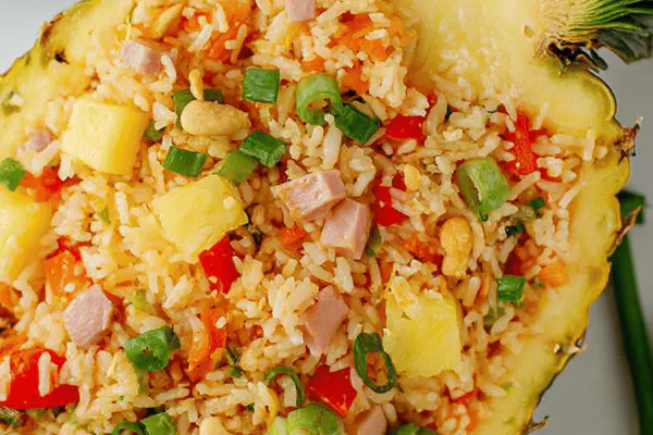 Ginger Chicken Fried Rice