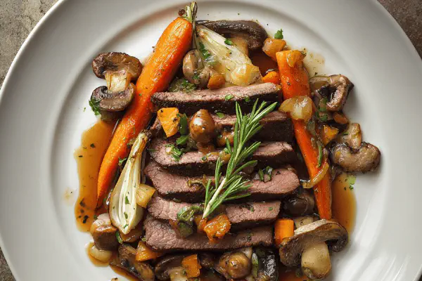 Spiced Roasted Fish and Carrot Purée