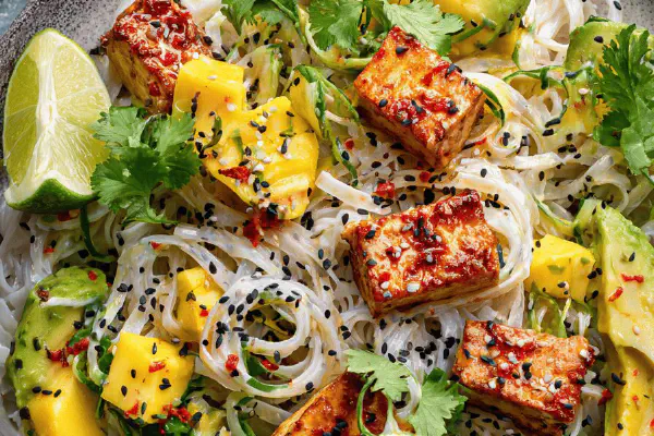 Roasted Veggie Salad Feta Twist