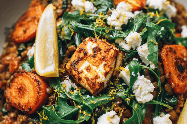 Stuffed Portabella Mushrooms with Polenta