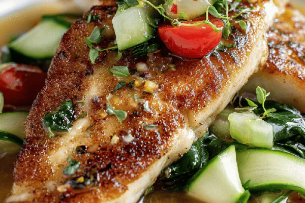 Sole Filets with Anchovy Lemon Mayo