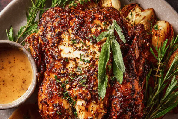 Spiced Butter Roast Turkey
