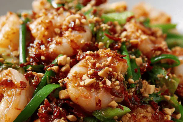 Twisted Teriyaki Shrimp Stir-fry