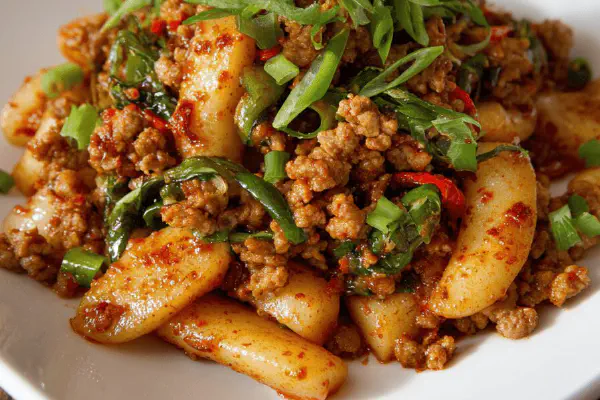 Dan Dan Pork Noodles