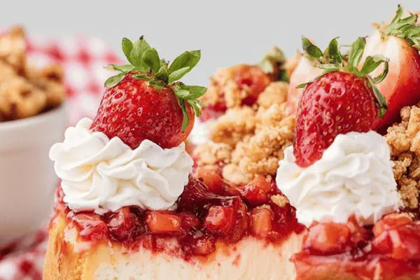 Baked Strawberry Cheesecake Twist