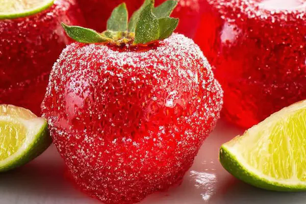 Strawberry Rum Jello Shots