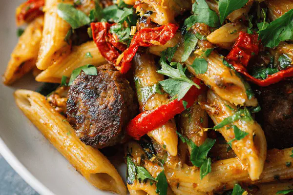 Tunisian Penne Merguez