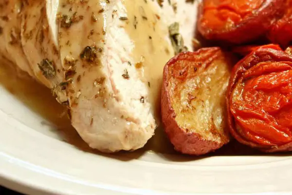 Chicken Alfredo Pasta Bake