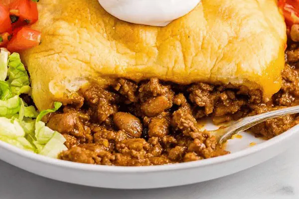 Meaty Cheesy Macaroni Bake