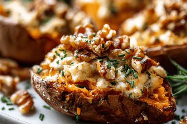 Twisted Sweet Potato Bake