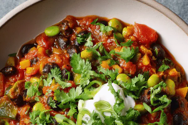 Edamame Vegetarian Chili