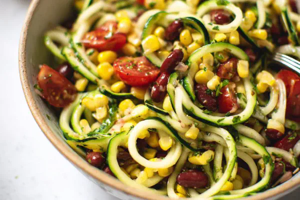 Zucchini Corn Salad Remix